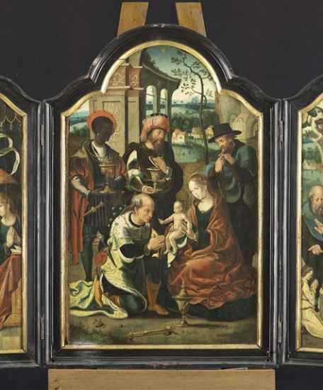 L'adoration des Mages, atelier de Pieter Coecke van Aelst