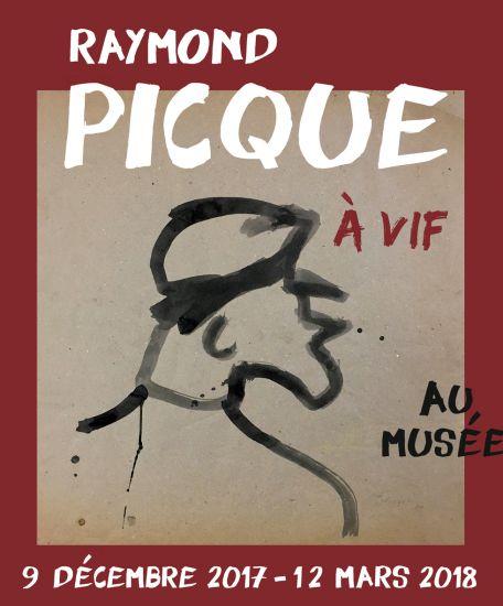 affiche exposition Raymond Picque
