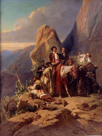 Tableau du voyage en Espagne d'Alexandre Dumas