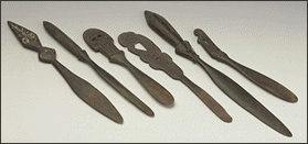 Spatules à chaux