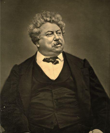 Etienne Carjat (1828-1906), portrait photographique d&#039;Alexandre Dumas, vers 1860