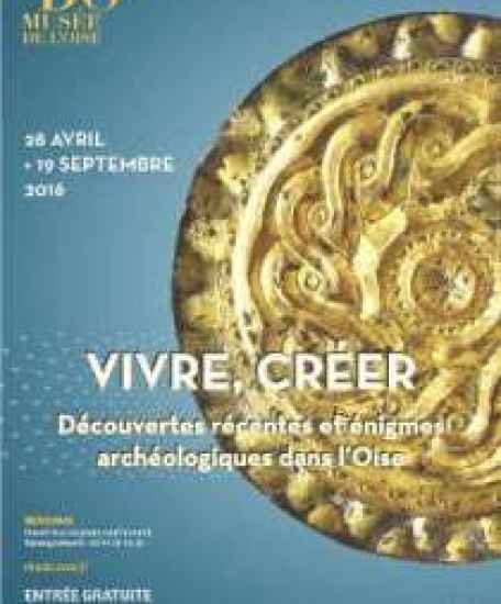 Fibule en forme de trompette (Ve siècle après J-C.) - Musée archéologique de l’Oise