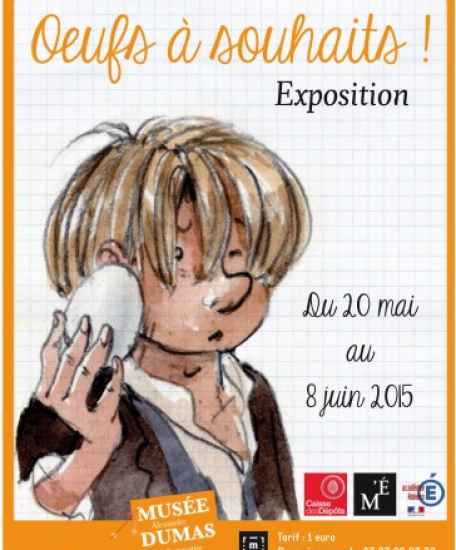 Affiche de l'exposition Oeufs à souhaits