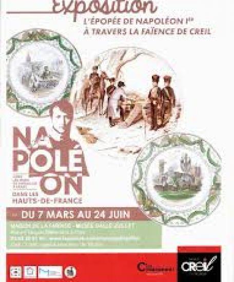 Exposition L'épopée de Napoléon à travers la faïence de Creil