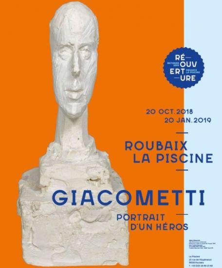 Alberto Giacometti, Tête d’homme sur double socle (étude pour la tête du colonel Rol-Tanguy), 1946 Paris, Fondation Giacometti