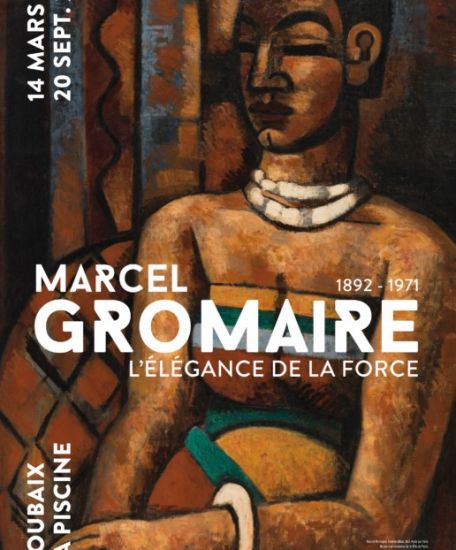 Marcel Gromaire, Femme d’Asie, 1927. Huile sur toile. Musée d’art moderne de la Ville de Paris.