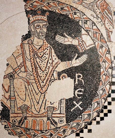 1109 Mosaïque du roi Salomon