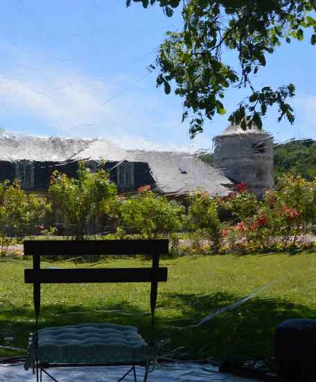 Bulle &quot;Introsphère&quot;, Abbaye de Valloires, juin 2015