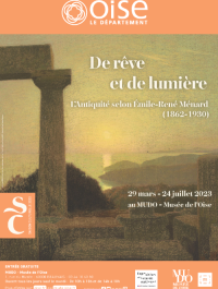 Émile-René Ménard, Terre antique. Egine, pastel sur toile, 1903 © RMN-Grand Palais (MUDO - Musée de l'Oise) / Adrien Didierjean. Terre antique, Egine, 1903.