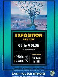 Peintures d'odile MOLON du 10 au 25/6/23 Peintures d'odile MOLON du 10 au 25/6/23