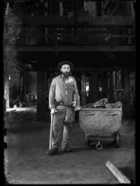 Jules Mousseron à la fosse Renard Denain, 1905 Jules Mousseron à la fosse Renard Denain, 1905