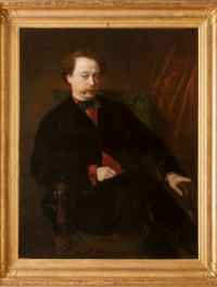 Louis Boulanger, Portrait d'Alexandre Dumas fils, 1859.