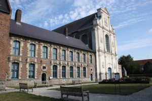 Musée de la Chartreuse, vue du prieuré et de la chapelle