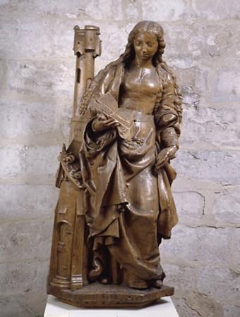 Statue de sainte Barbe