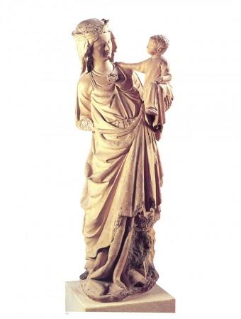 Statue de la Vierge au pied d’argent ou Notre-Dame-du-Treillis