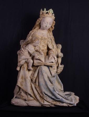 Statue en pierre, Vierge à l’Enfant