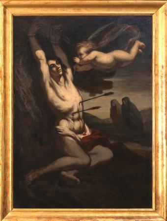 Tableau du martyre de saint Sébastien, peinture de Daumier