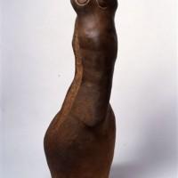 Statue Femme en terre cuite